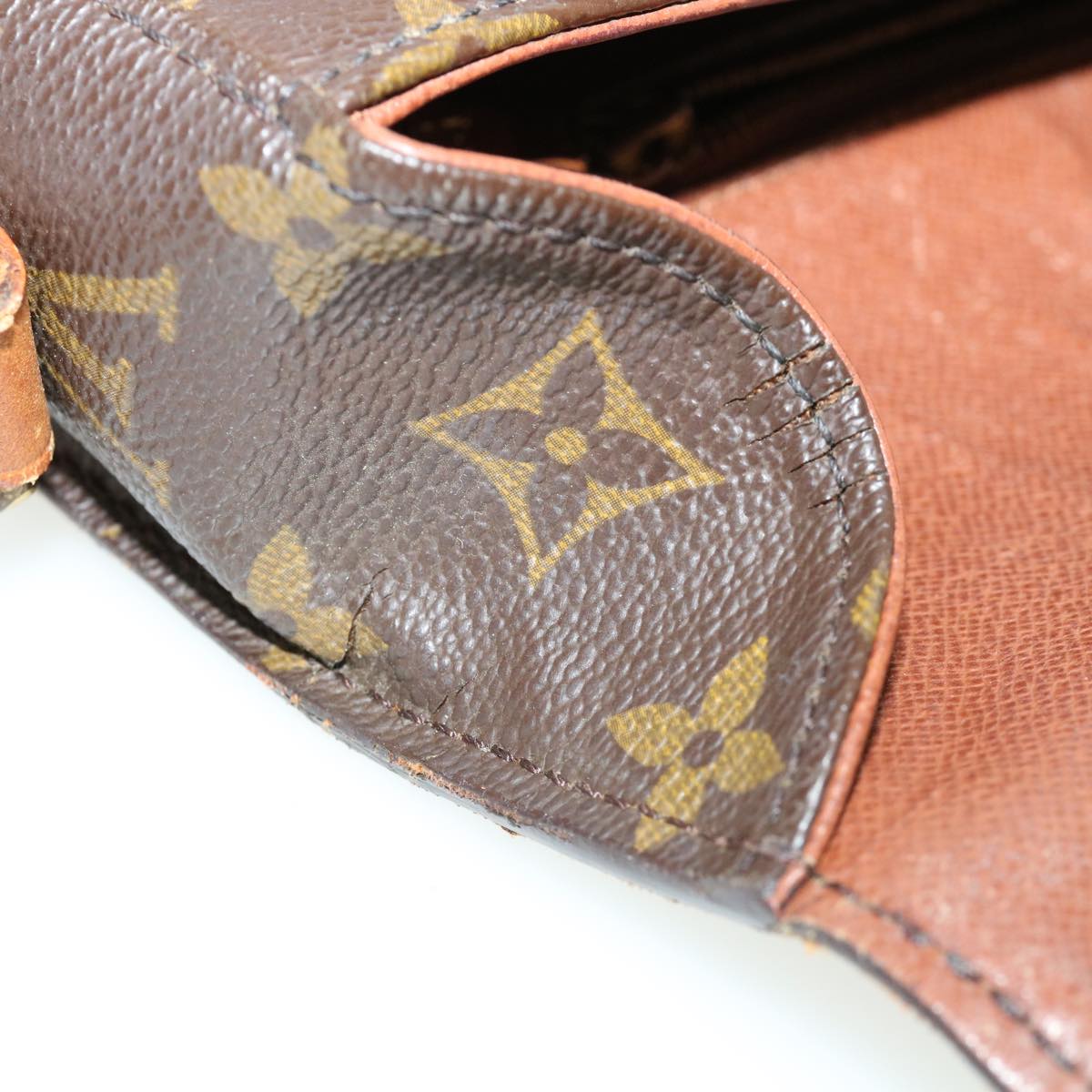 LOUIS VUITTON Monogram Saint Cloud GM Shoulder Bag M51242 LV 33745
