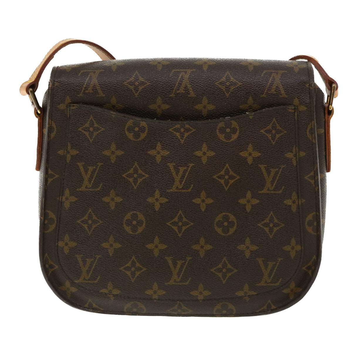 LOUIS VUITTON Monogram Saint Cloud GM Shoulder Bag M51242 LV 33745