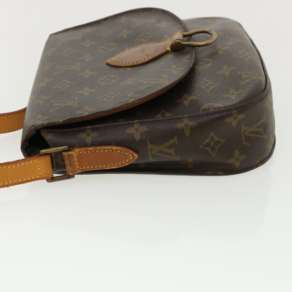 LOUIS VUITTON Monogram Saint Cloud GM Shoulder Bag M51242 LV 33745