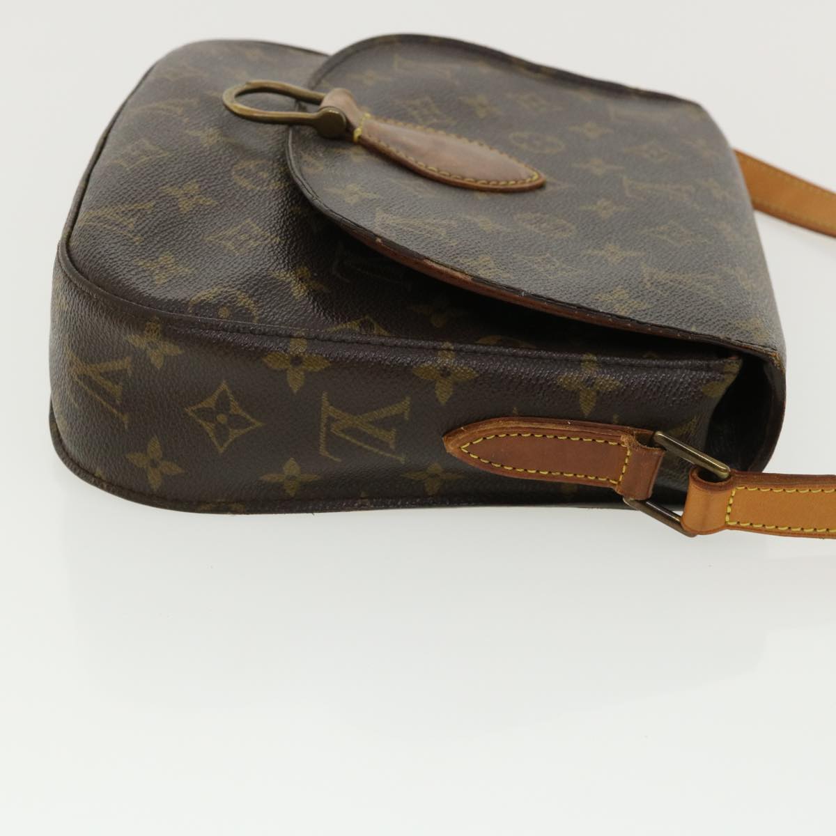 LOUIS VUITTON Monogram Saint Cloud GM Shoulder Bag M51242 LV 33745