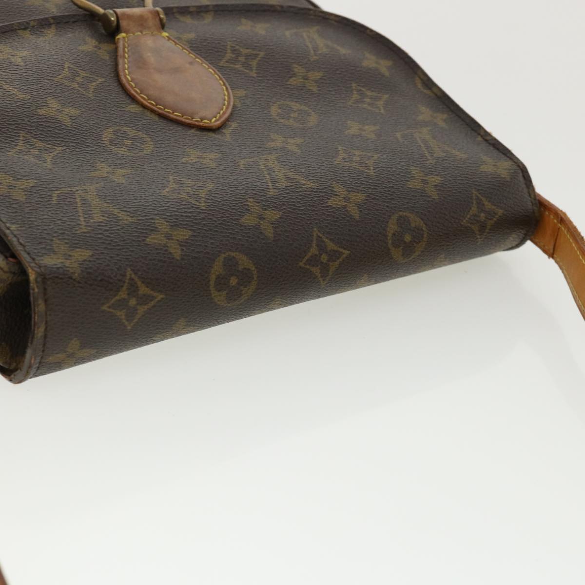 LOUIS VUITTON Monogram Saint Cloud GM Shoulder Bag M51242 LV 33745