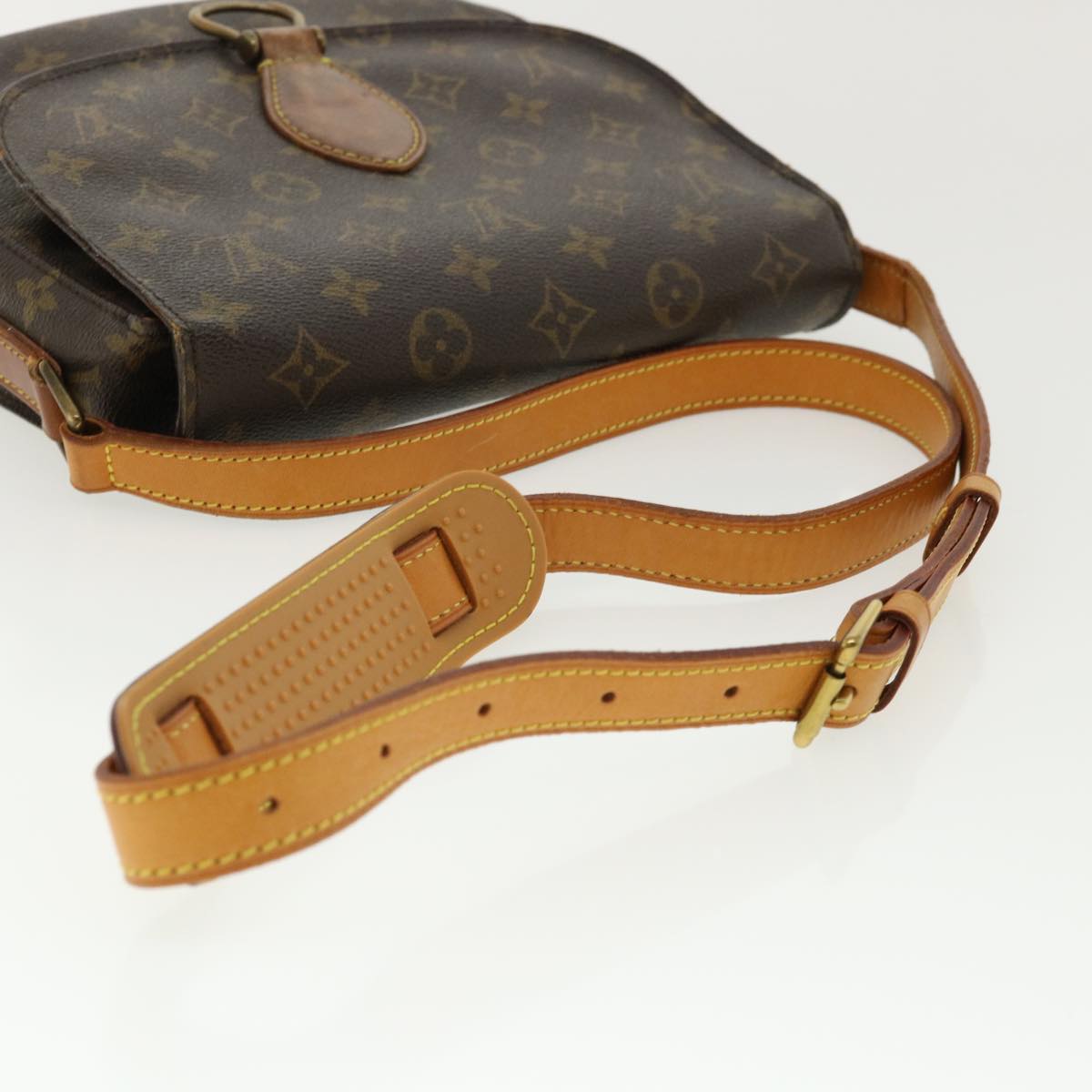 LOUIS VUITTON Monogram Saint Cloud GM Shoulder Bag M51242 LV 33745