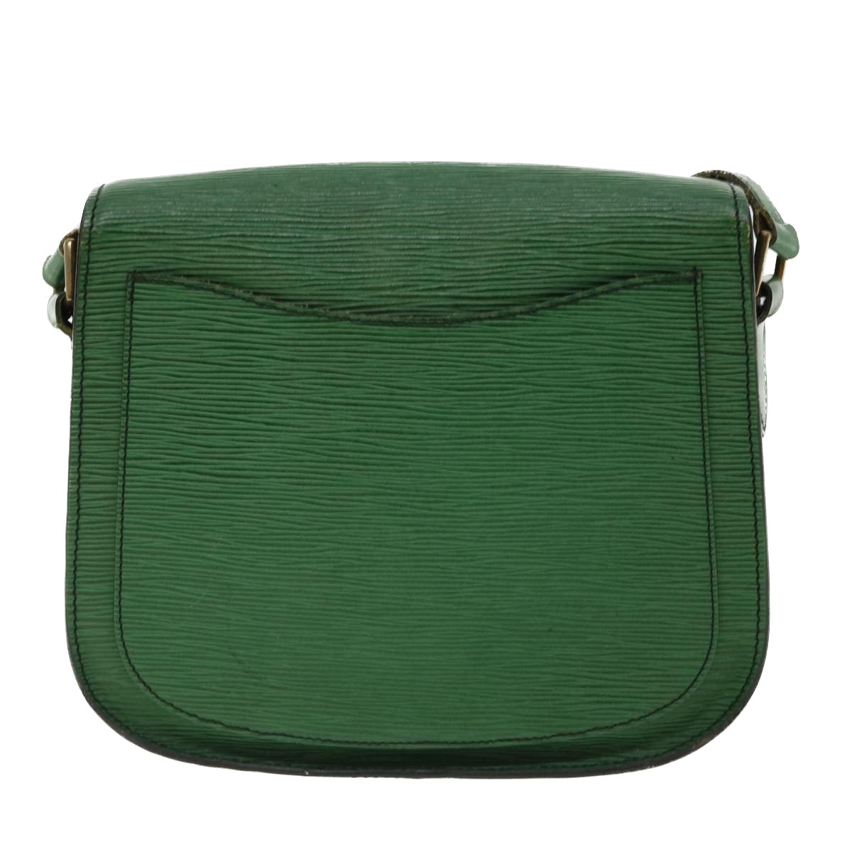LOUIS VUITTON Epi Saint Cloud GM Shoulder Bag Green M52194 LV 33750