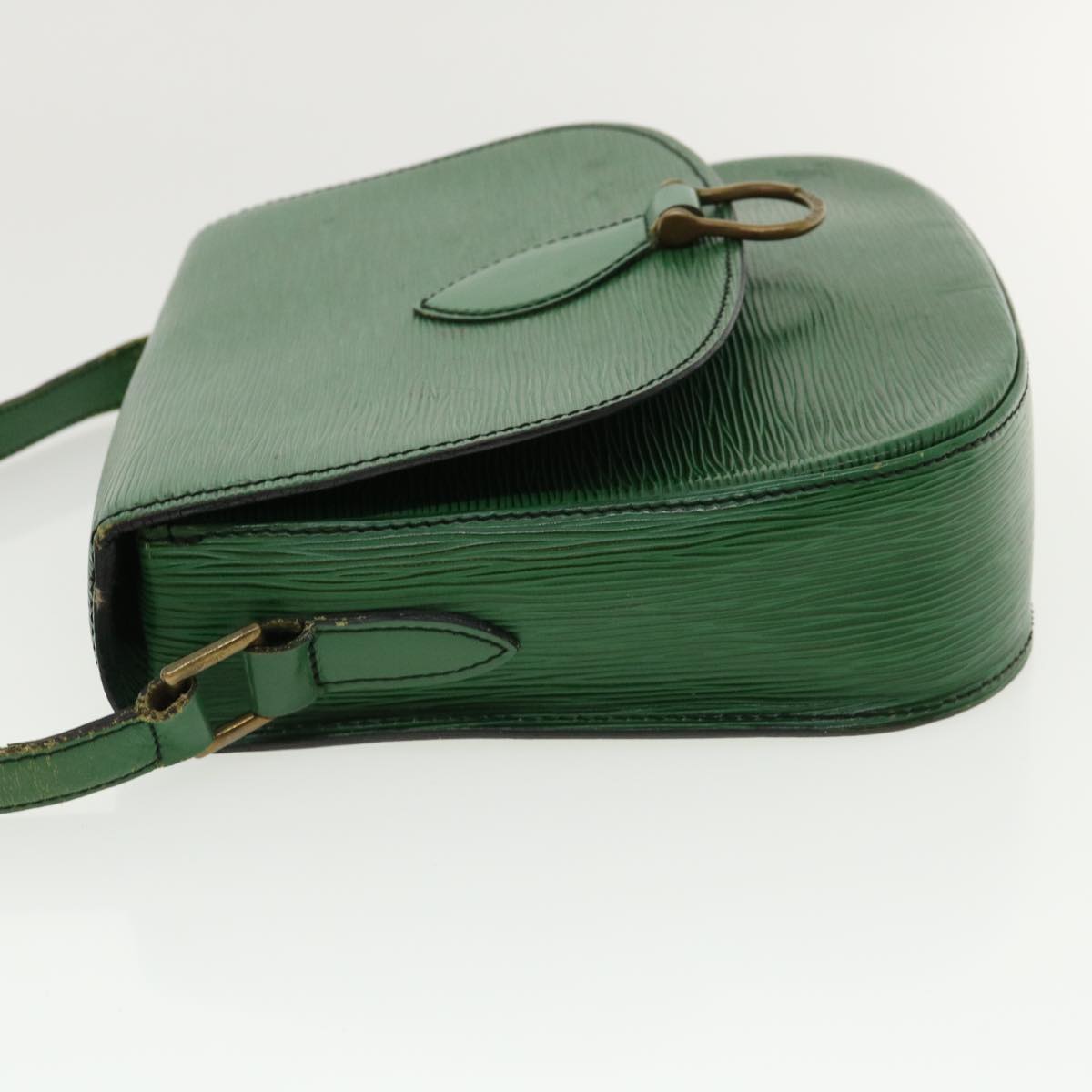 LOUIS VUITTON Epi Saint Cloud GM Shoulder Bag Green M52194 LV 33750