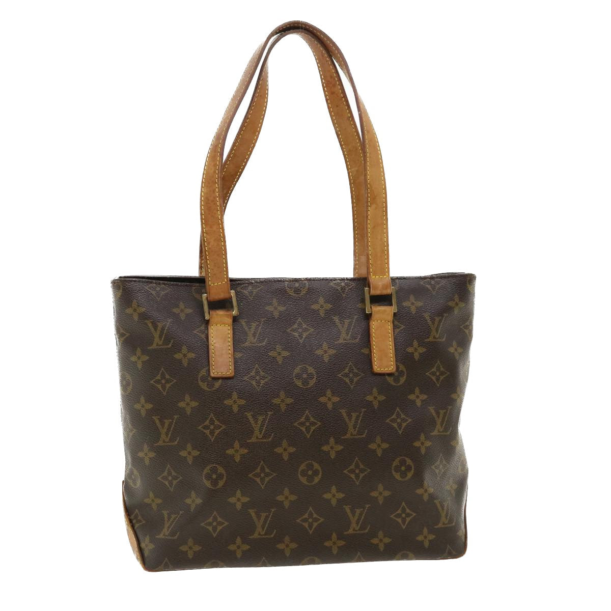 LOUIS VUITTON Monogram Cabas Piano Tote Bag M51148 LV 33780