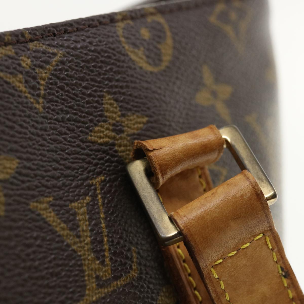 LOUIS VUITTON Monogram Cabas Piano Tote Bag M51148 LV 33780