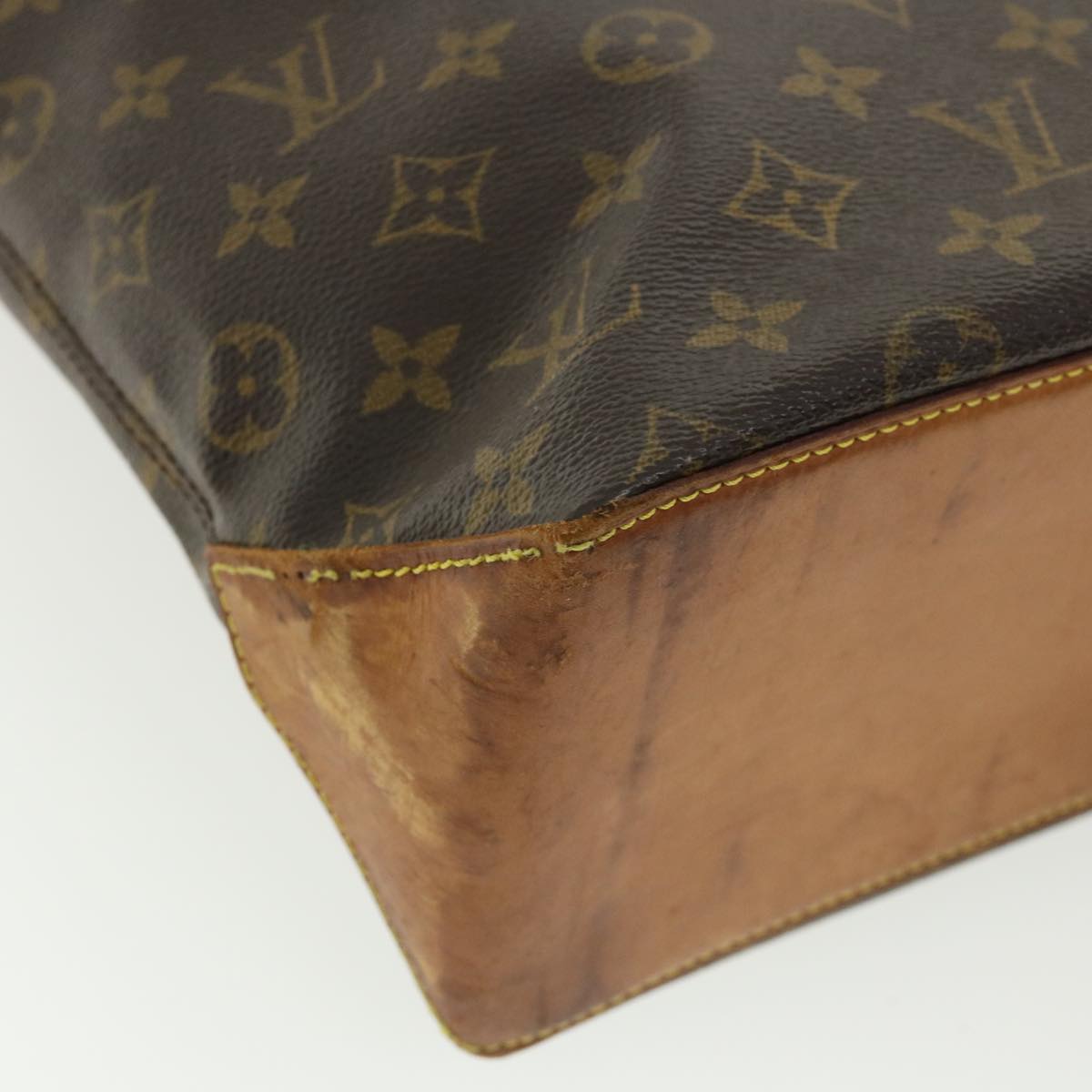 LOUIS VUITTON Monogram Cabas Piano Tote Bag M51148 LV 33780