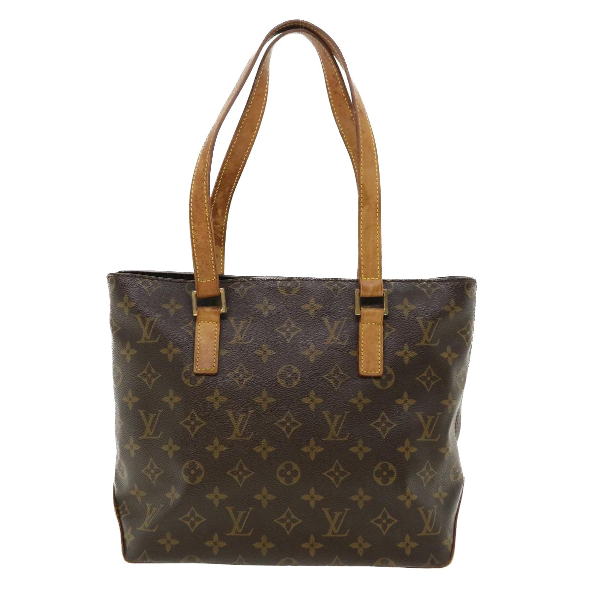 LOUIS VUITTON Monogram Cabas Piano Tote Bag M51148 LV 33780