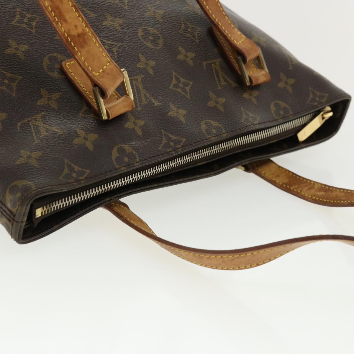 LOUIS VUITTON Monogram Cabas Piano Tote Bag M51148 LV 33780