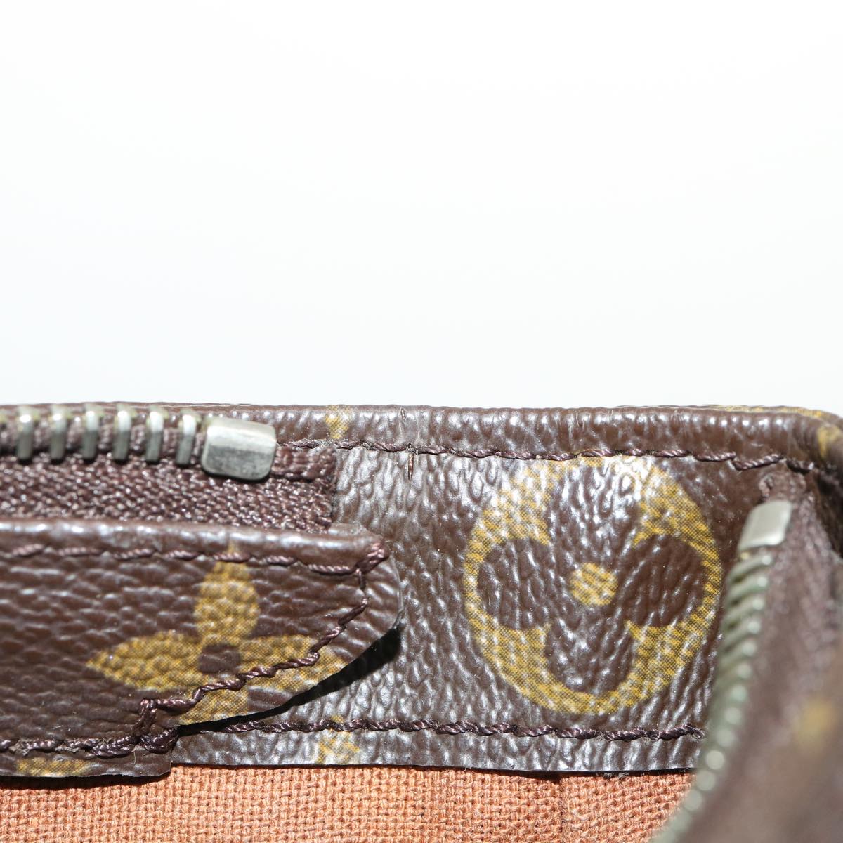 LOUIS VUITTON Monogram Cabas Piano Tote Bag M51148 LV 33780
