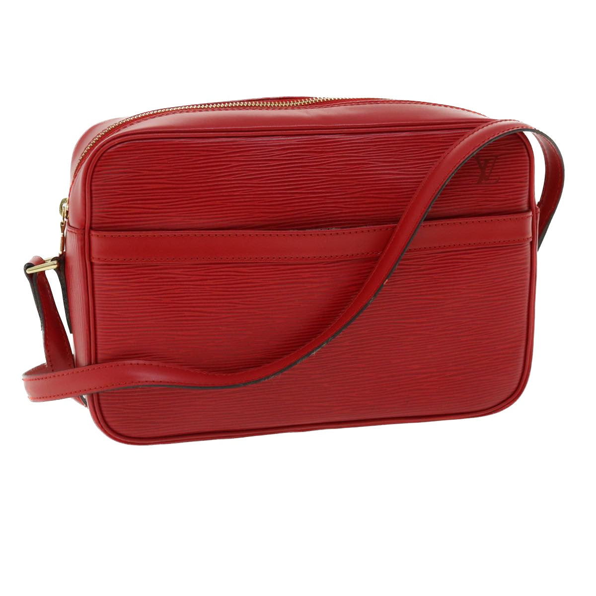 LOUIS VUITTON Epi Trocadero 27 Shoulder Bag Red M52317 LV 33783