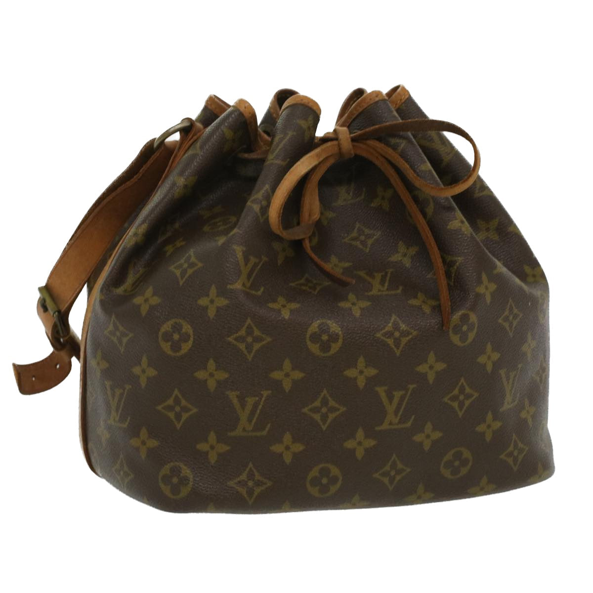 LOUIS VUITTON Monogram Petit Noe Shoulder Bag M42226 LV 33802