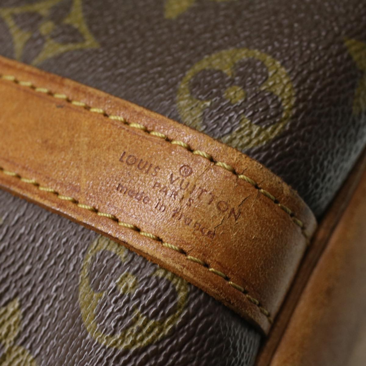 LOUIS VUITTON Monogram Petit Noe Shoulder Bag M42226 LV 33802