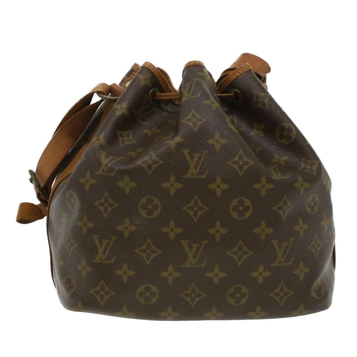 LOUIS VUITTON Monogram Petit Noe Shoulder Bag M42226 LV 33802