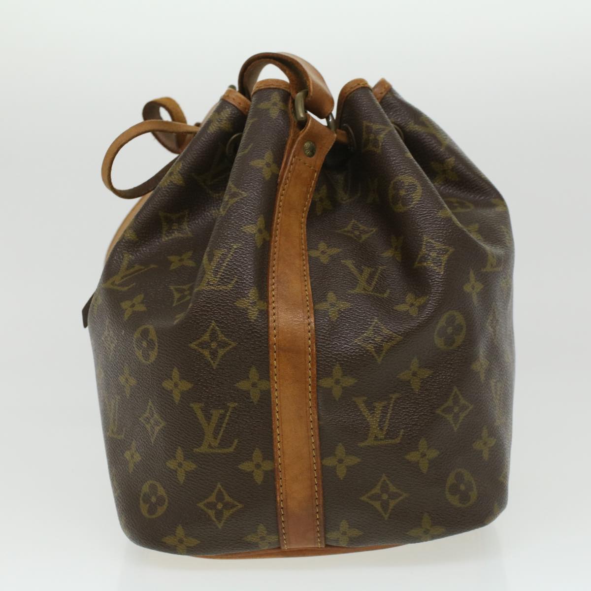 LOUIS VUITTON Monogram Petit Noe Shoulder Bag M42226 LV 33802