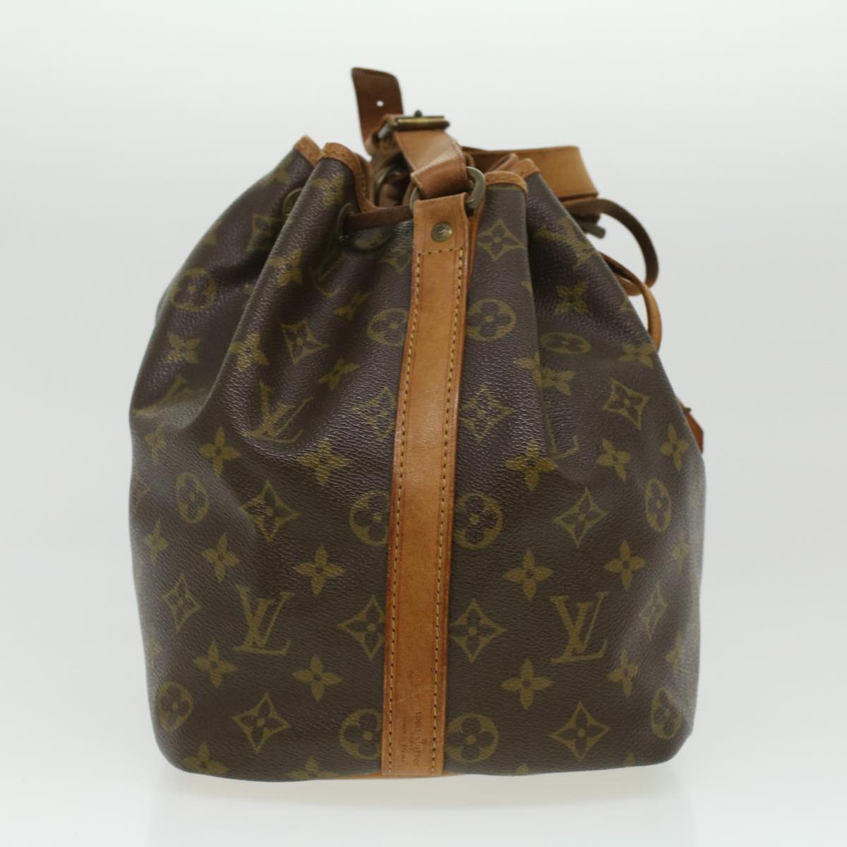 LOUIS VUITTON Monogram Petit Noe Shoulder Bag M42226 LV 33802