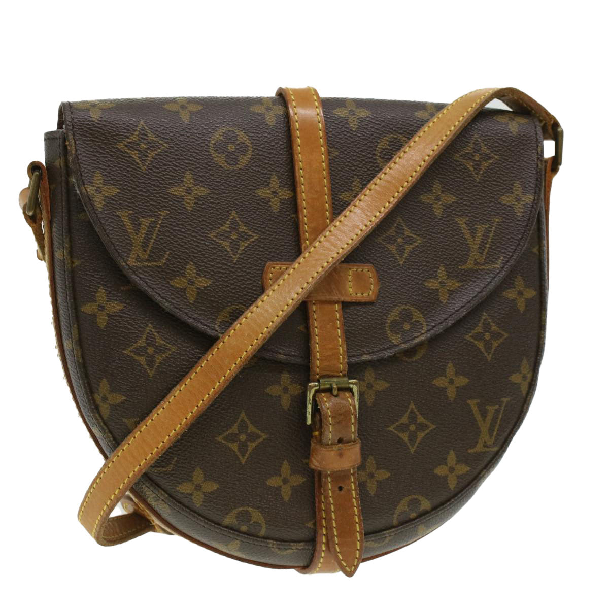 LOUIS VUITTON Monogram Chantilly MM Shoulder Bag M51233 LV 33819