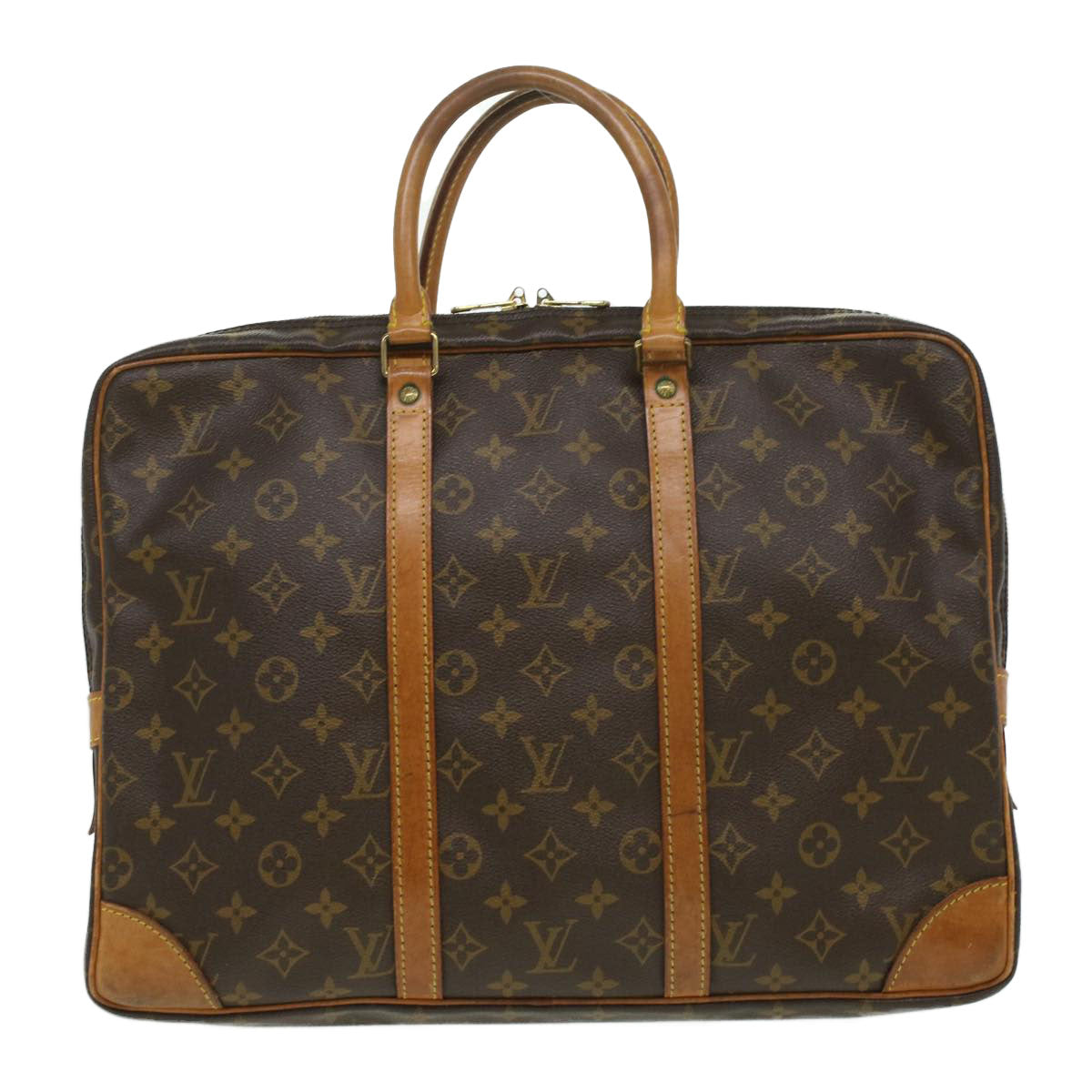 LOUIS VUITTON Monogram Porte Documents Voyage Business Bag M53361 LV 33828