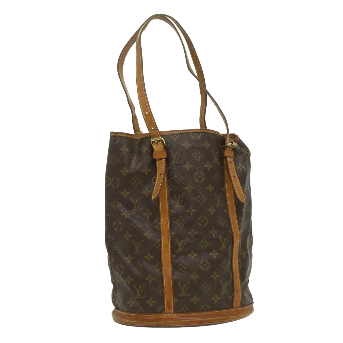 LOUIS VUITTON Monogram Bucket GM Shoulder Bag M42236 LV 33830