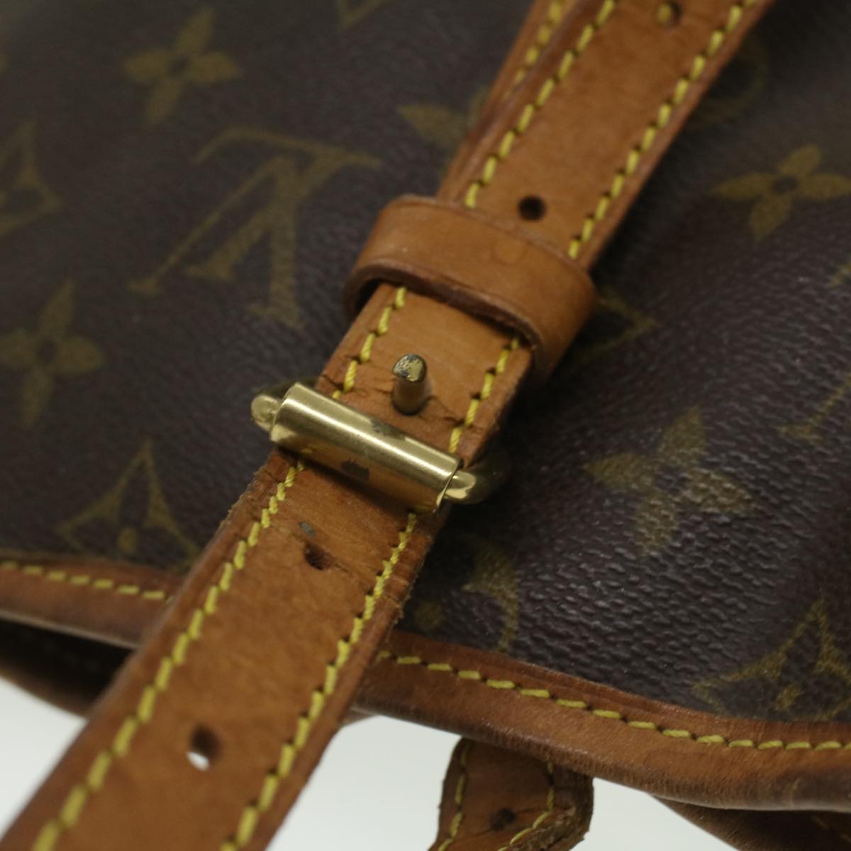 LOUIS VUITTON Monogram Bucket GM Shoulder Bag M42236 LV 33830
