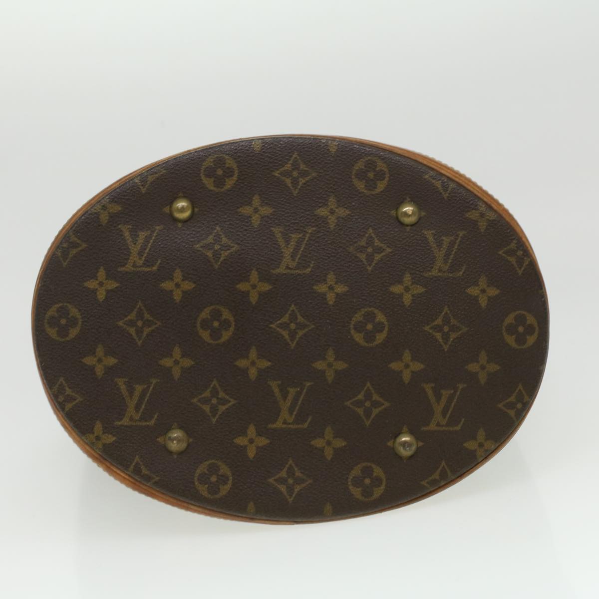 LOUIS VUITTON Monogram Bucket GM Shoulder Bag M42236 LV 33830