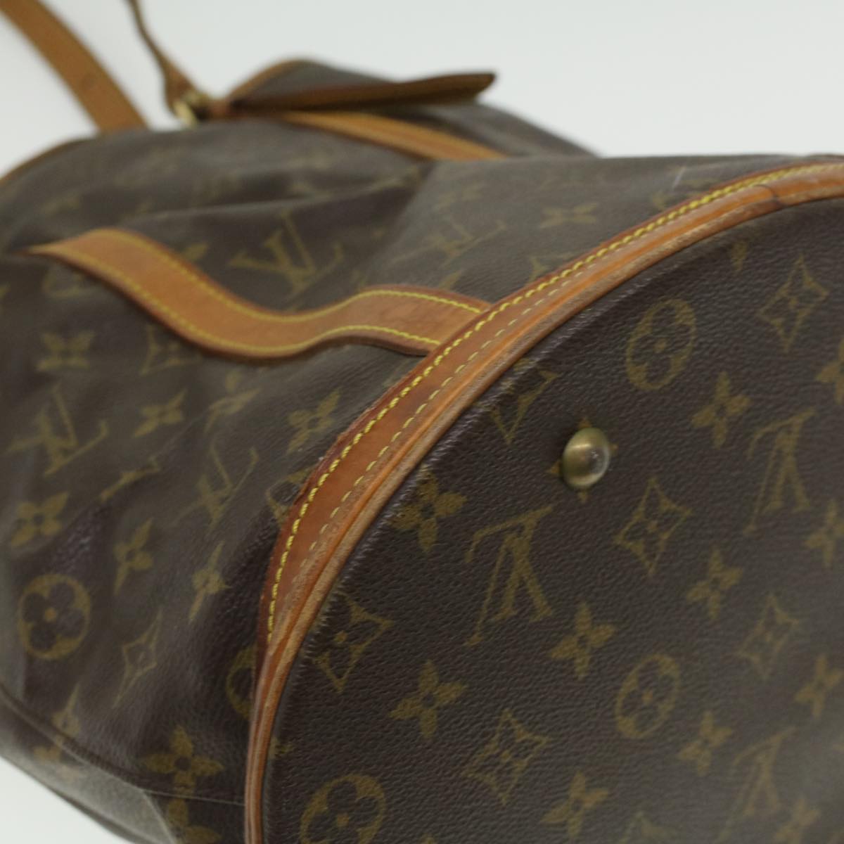 LOUIS VUITTON Monogram Bucket GM Shoulder Bag M42236 LV 33830