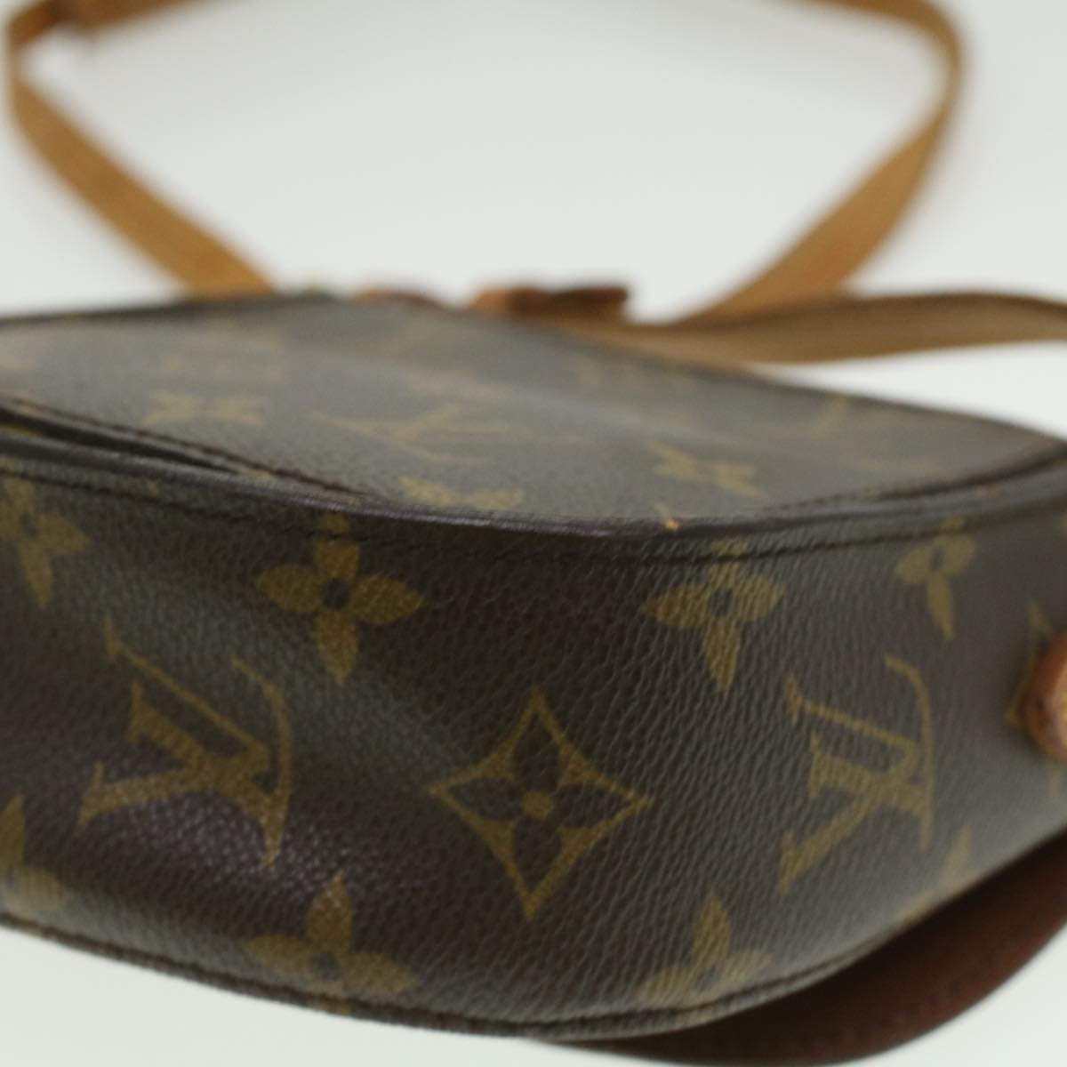 LOUIS VUITTON Monogram Saint Cloud PM Shoulder Bag M51244 LV 33841
