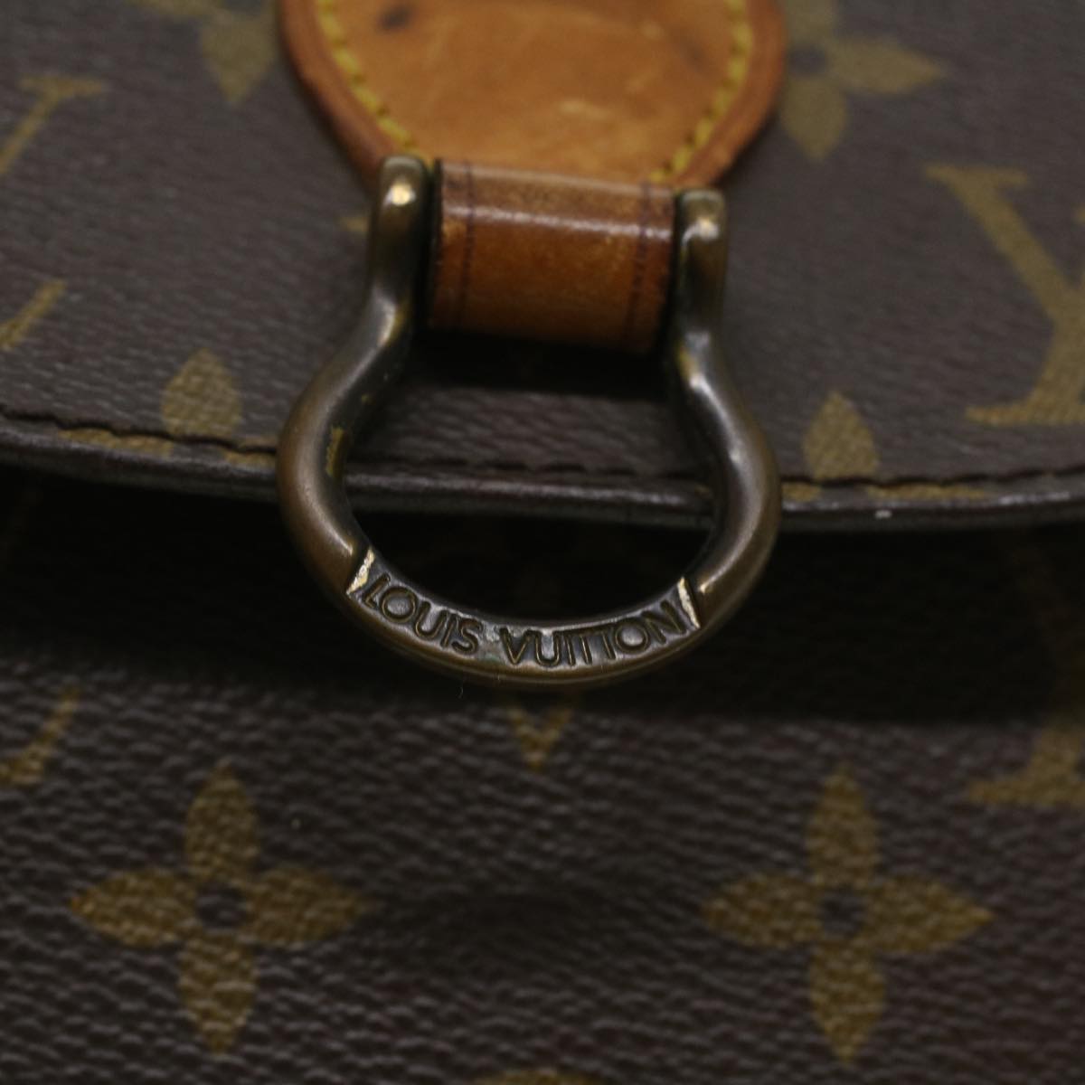 LOUIS VUITTON Monogram Saint Cloud PM Shoulder Bag M51244 LV 33841