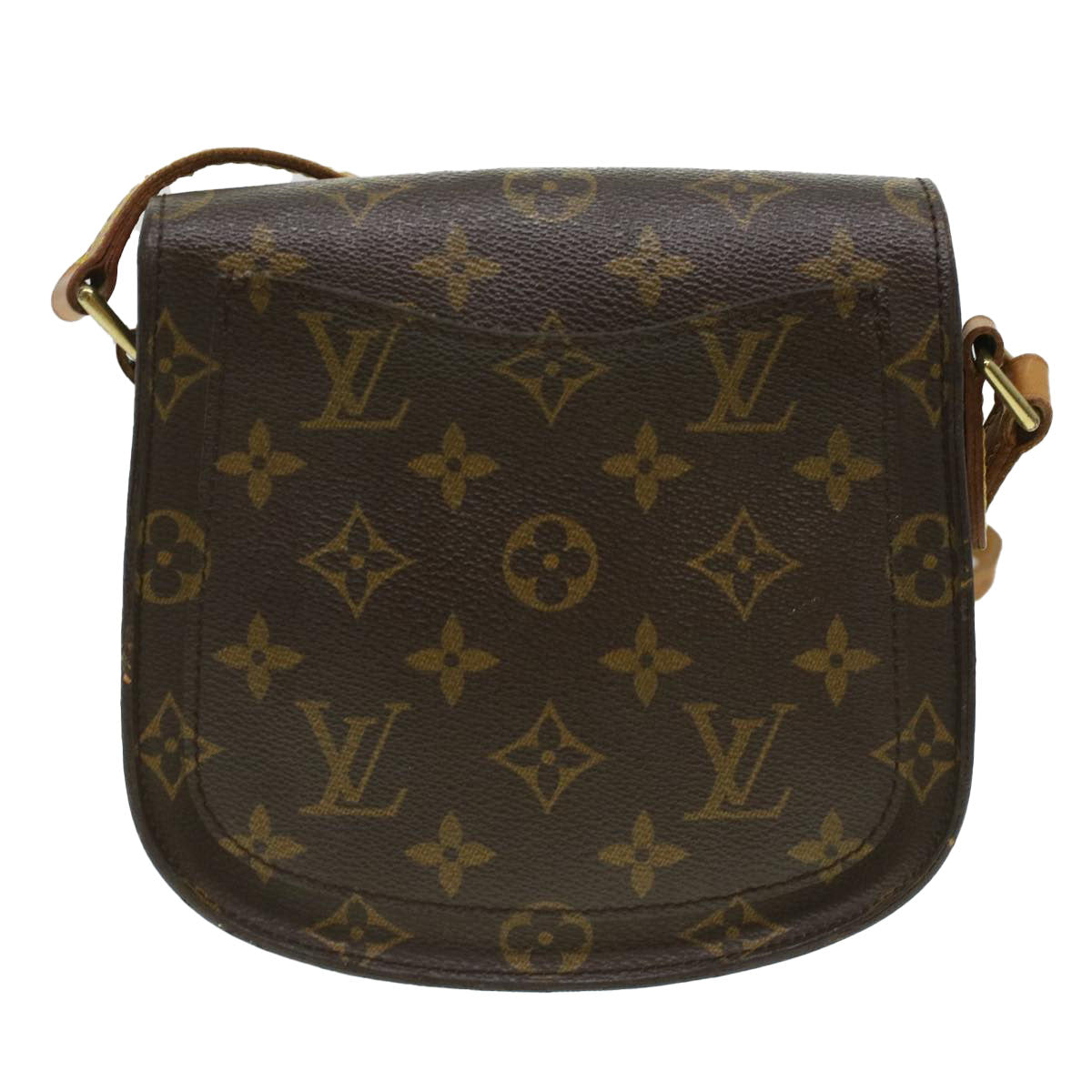 LOUIS VUITTON Monogram Saint Cloud PM Shoulder Bag M51244 LV 33841