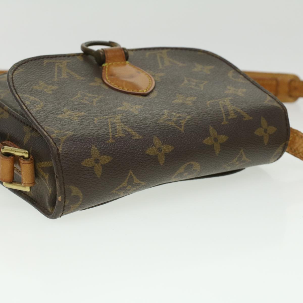 LOUIS VUITTON Monogram Saint Cloud PM Shoulder Bag M51244 LV 33841