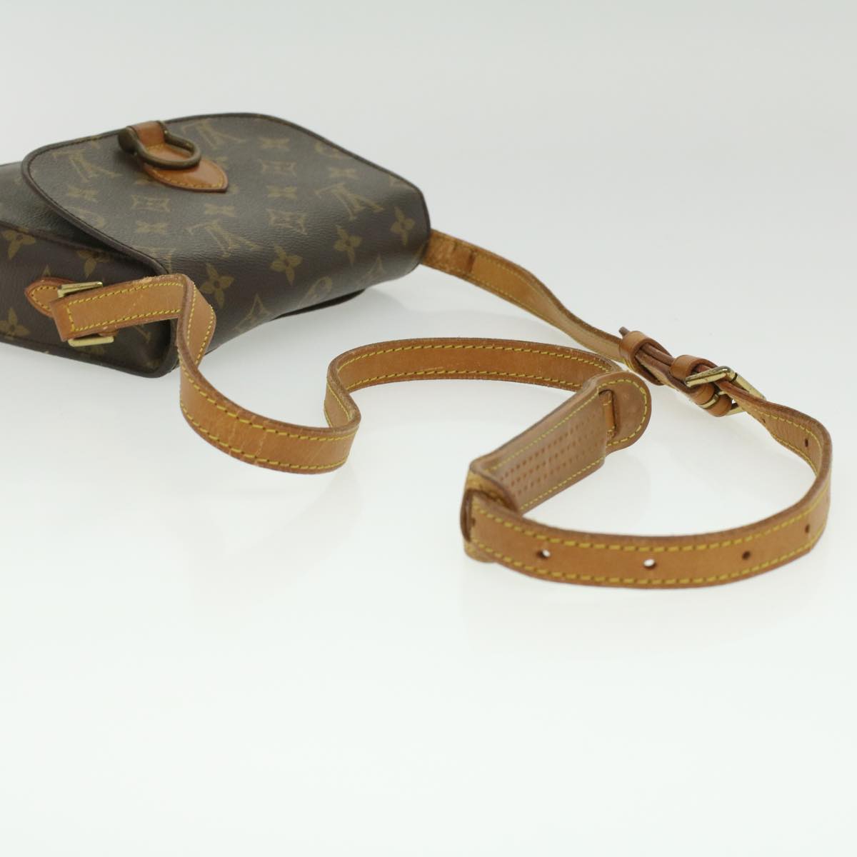 LOUIS VUITTON Monogram Saint Cloud PM Shoulder Bag M51244 LV 33841