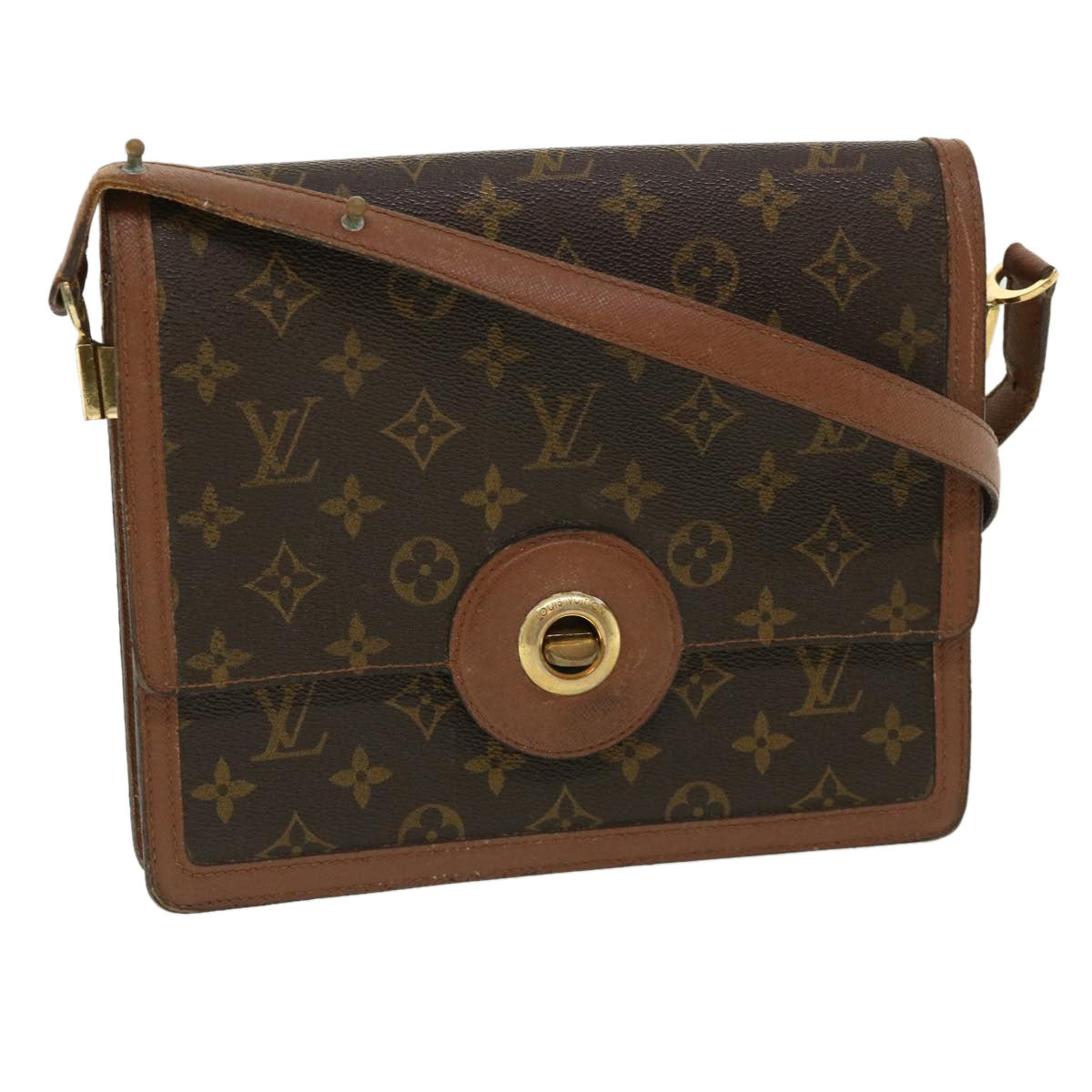 LOUIS VUITTON Monogram Raspail Shoulder Bag M51372 LV 33870