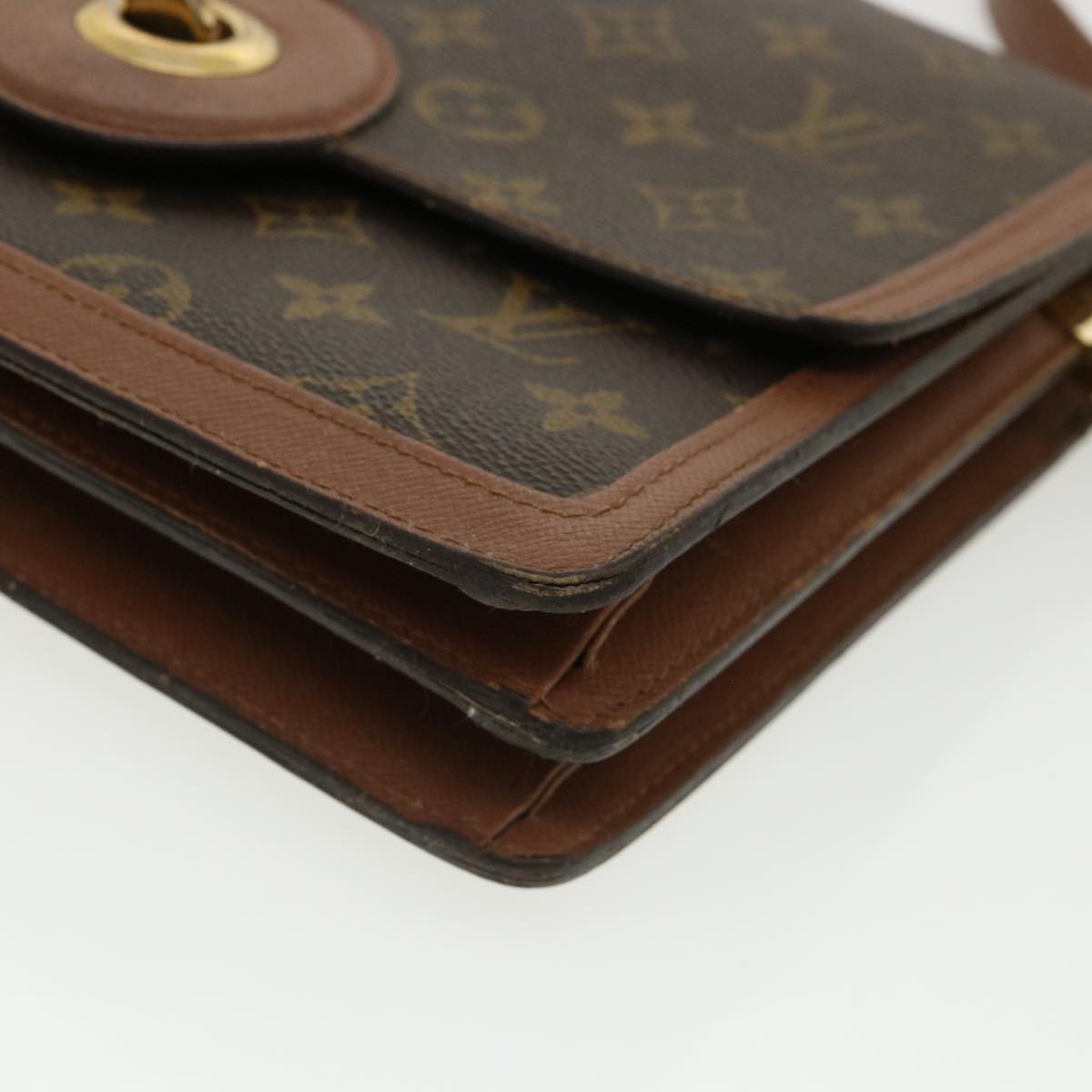 LOUIS VUITTON Monogram Raspail Shoulder Bag M51372 LV 33870