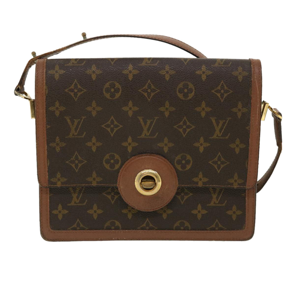 LOUIS VUITTON Monogram Raspail Shoulder Bag M51372 LV 33870