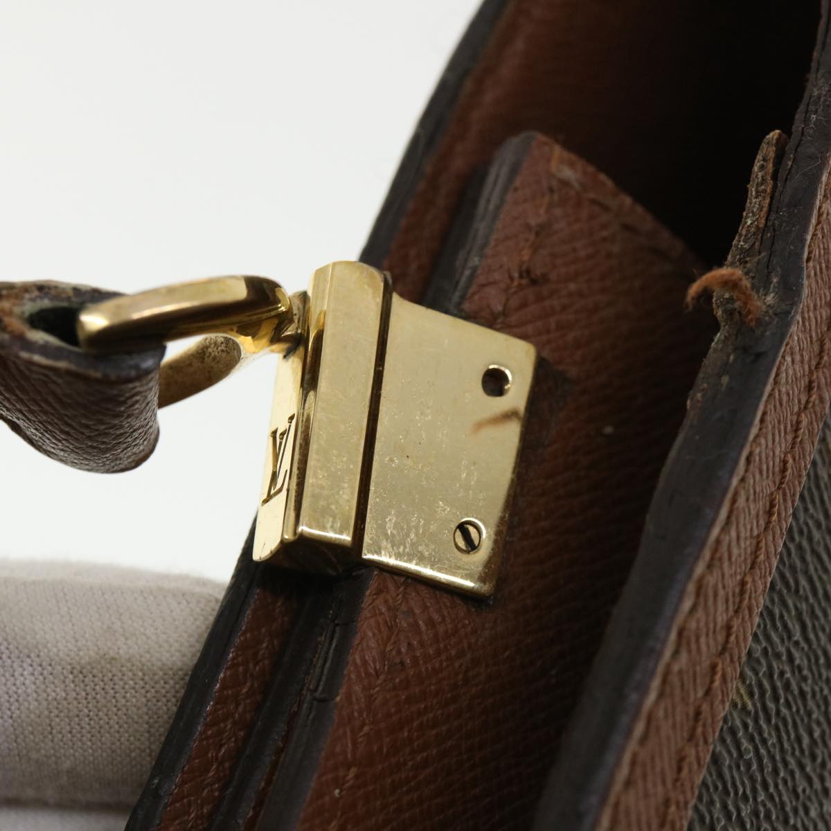 LOUIS VUITTON Monogram Raspail Shoulder Bag M51372 LV 33870