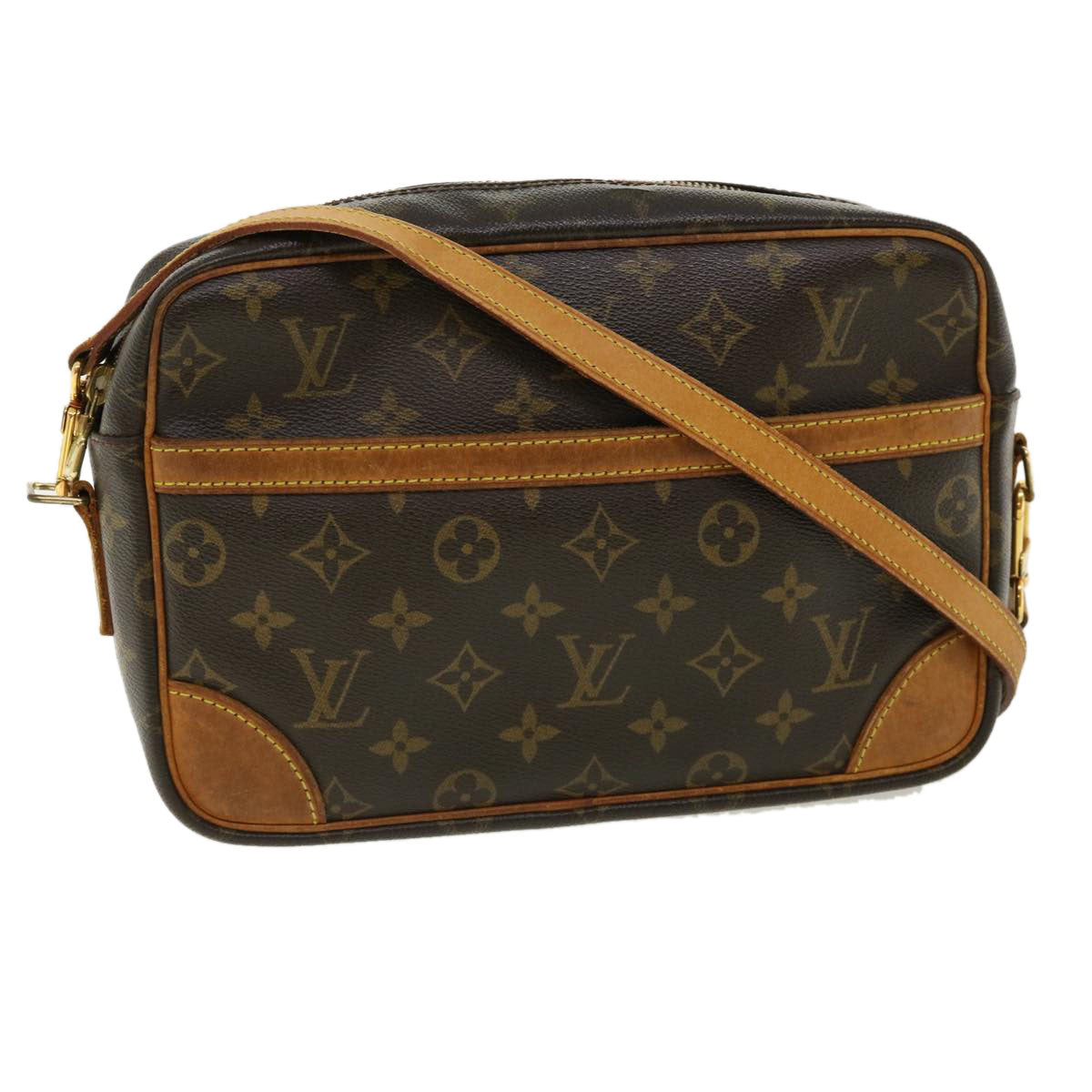LOUIS VUITTON Monogram Trocadero 27 Shoulder Bag M51274 LV 33875