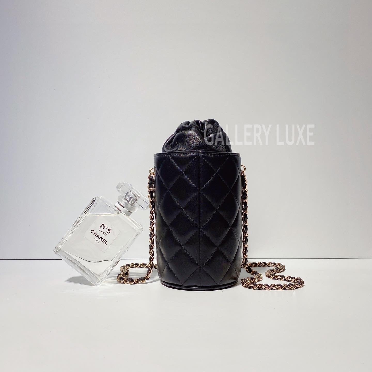 No.3325-Chanel Lambskin Bucket To Go Purse Vanity