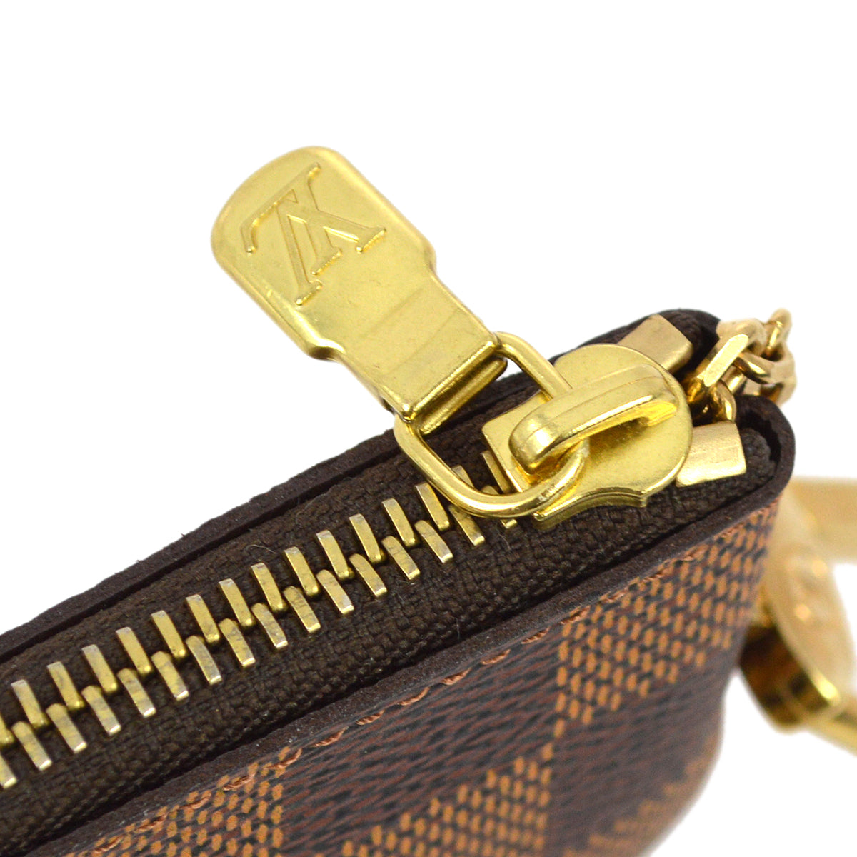 Louis Vuitton Damier Pochette Cles Coin Case Wallet Purse N62658