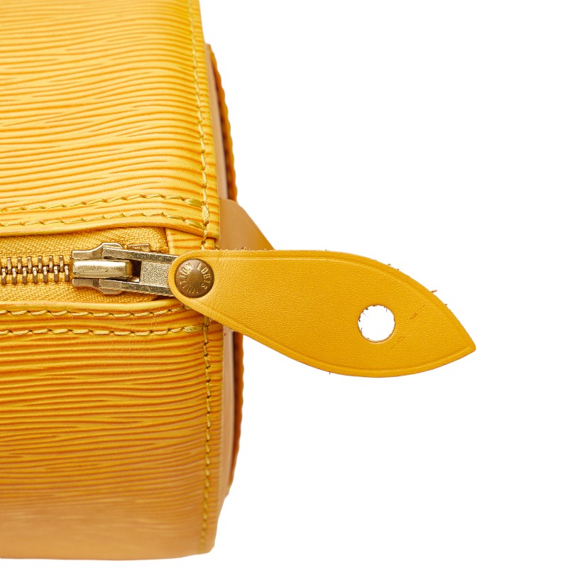 Louis Vuitton Epi Speedy 25 Handbag M43019 Tasili Yellow Leather  Louis Vuitton