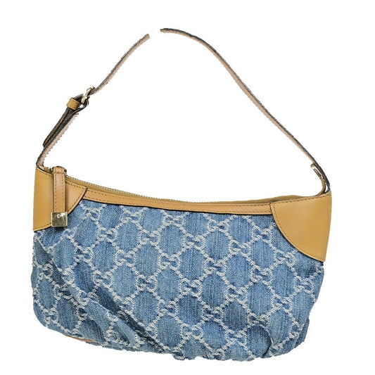 Luxury Gucci Trending 2025 Gg    - Jeans Shoulder Bag ()
