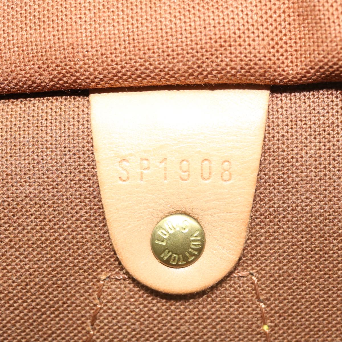 LOUIS VUITTON Monogram Speedy 40 Hand Bag M41522 LV 34000