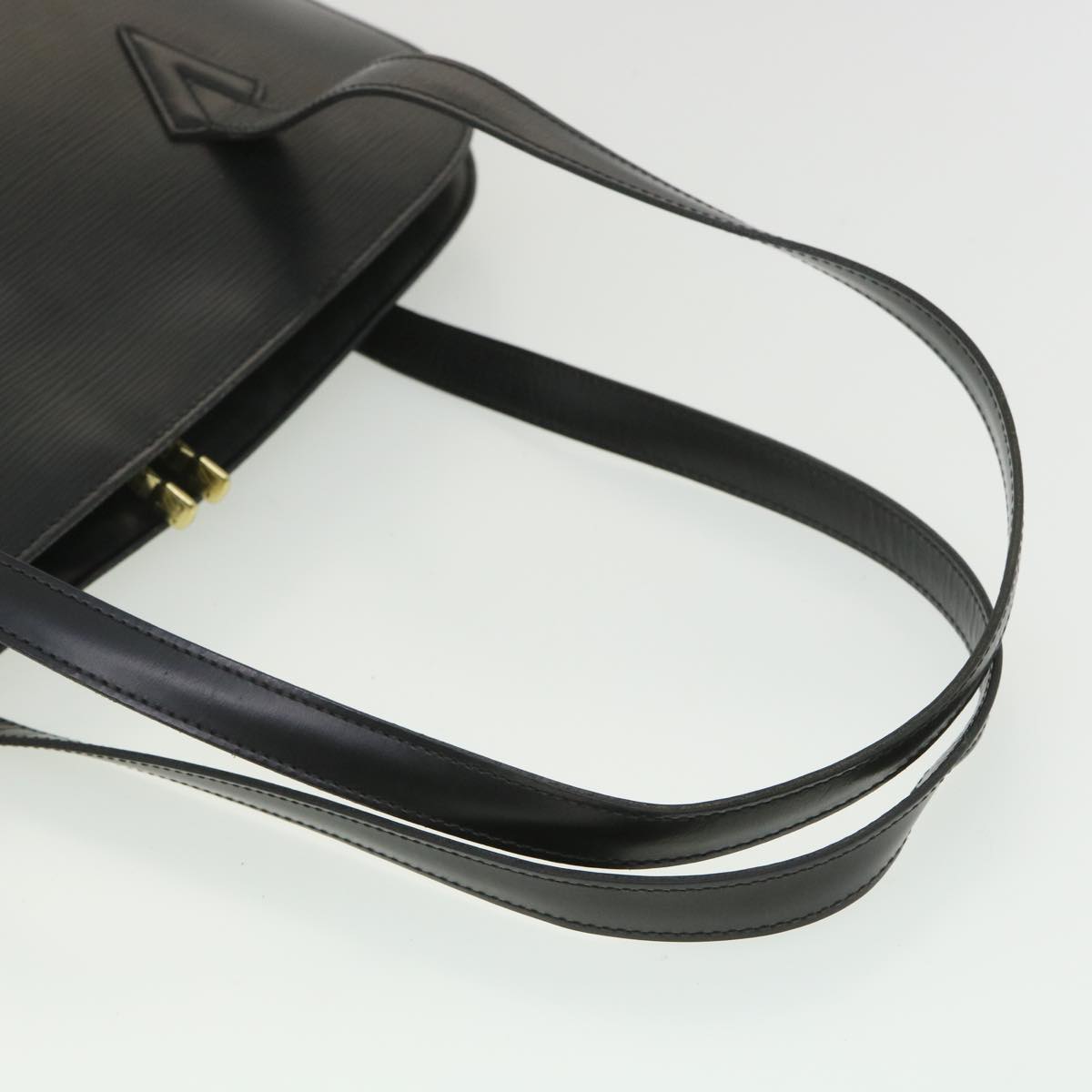 LOUIS VUITTON Epi Lussac Shoulder Bag Black M52282 LV 34006