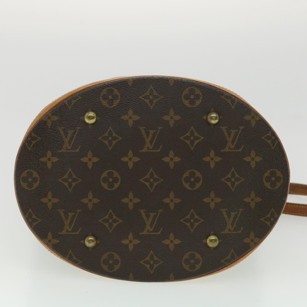LOUIS VUITTON Monogram Bucket GM Shoulder Bag M42236 LV 34093