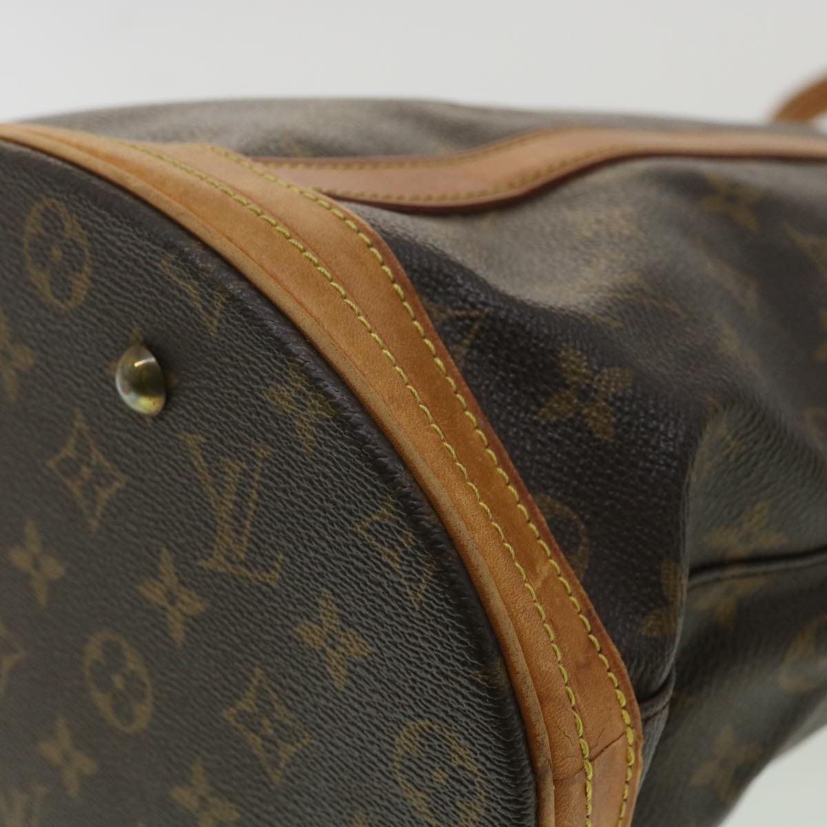 LOUIS VUITTON Monogram Bucket GM Shoulder Bag M42236 LV 34093