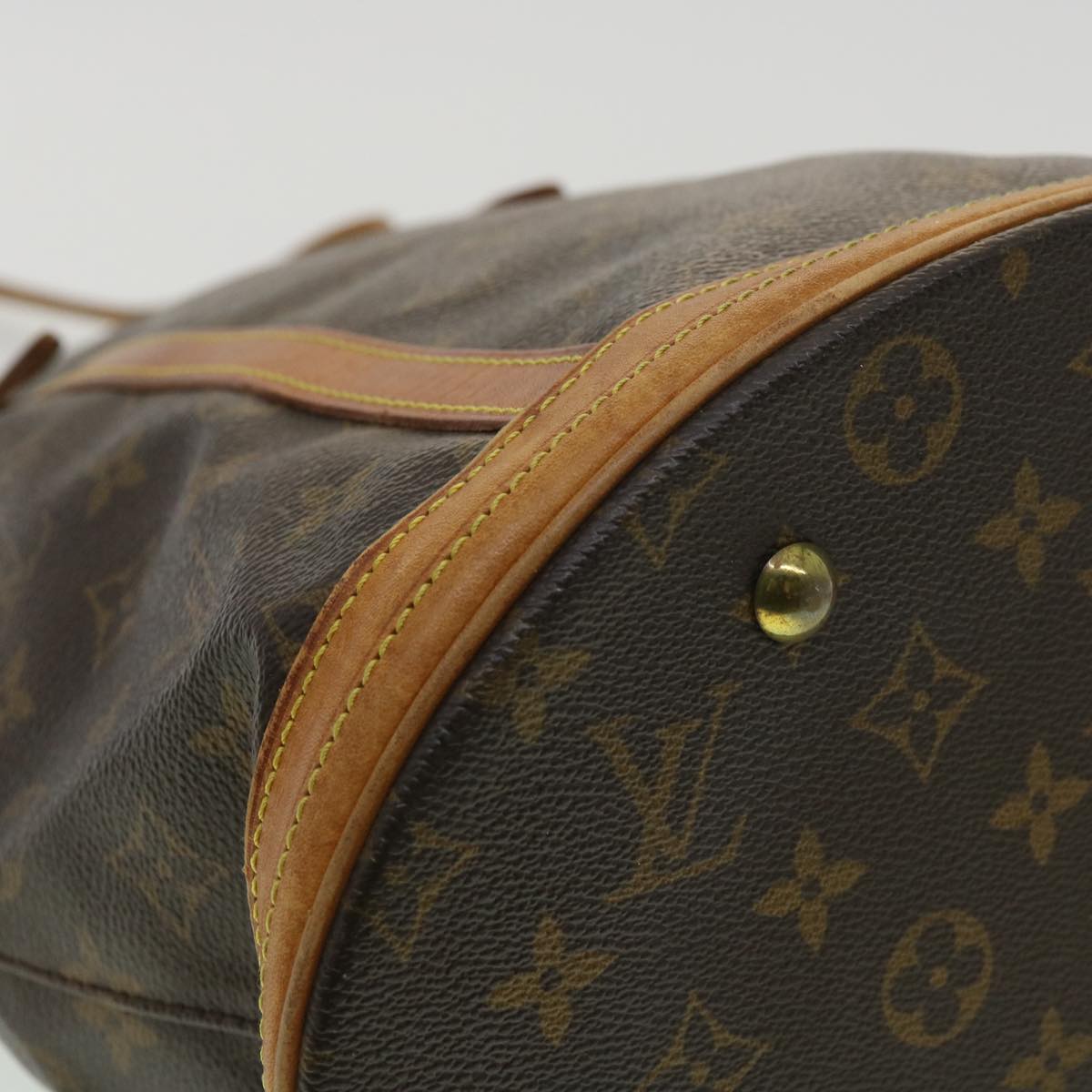 LOUIS VUITTON Monogram Bucket GM Shoulder Bag M42236 LV 34093