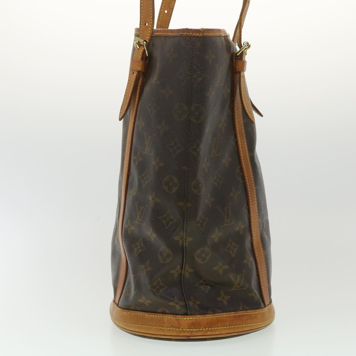 LOUIS VUITTON Monogram Bucket GM Shoulder Bag M42236 LV 34093