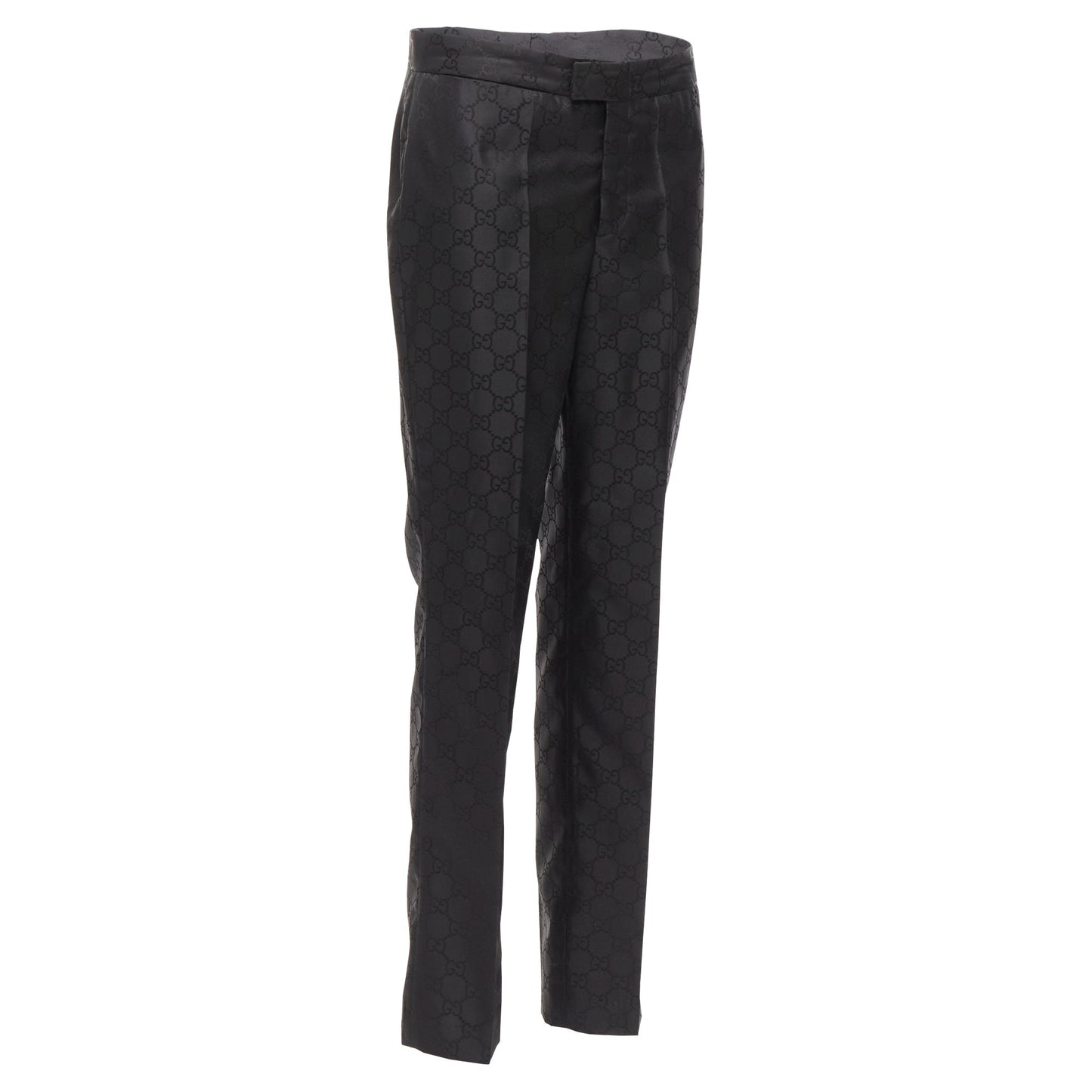 Gucci Tom Ford GG monogram tape dress pants