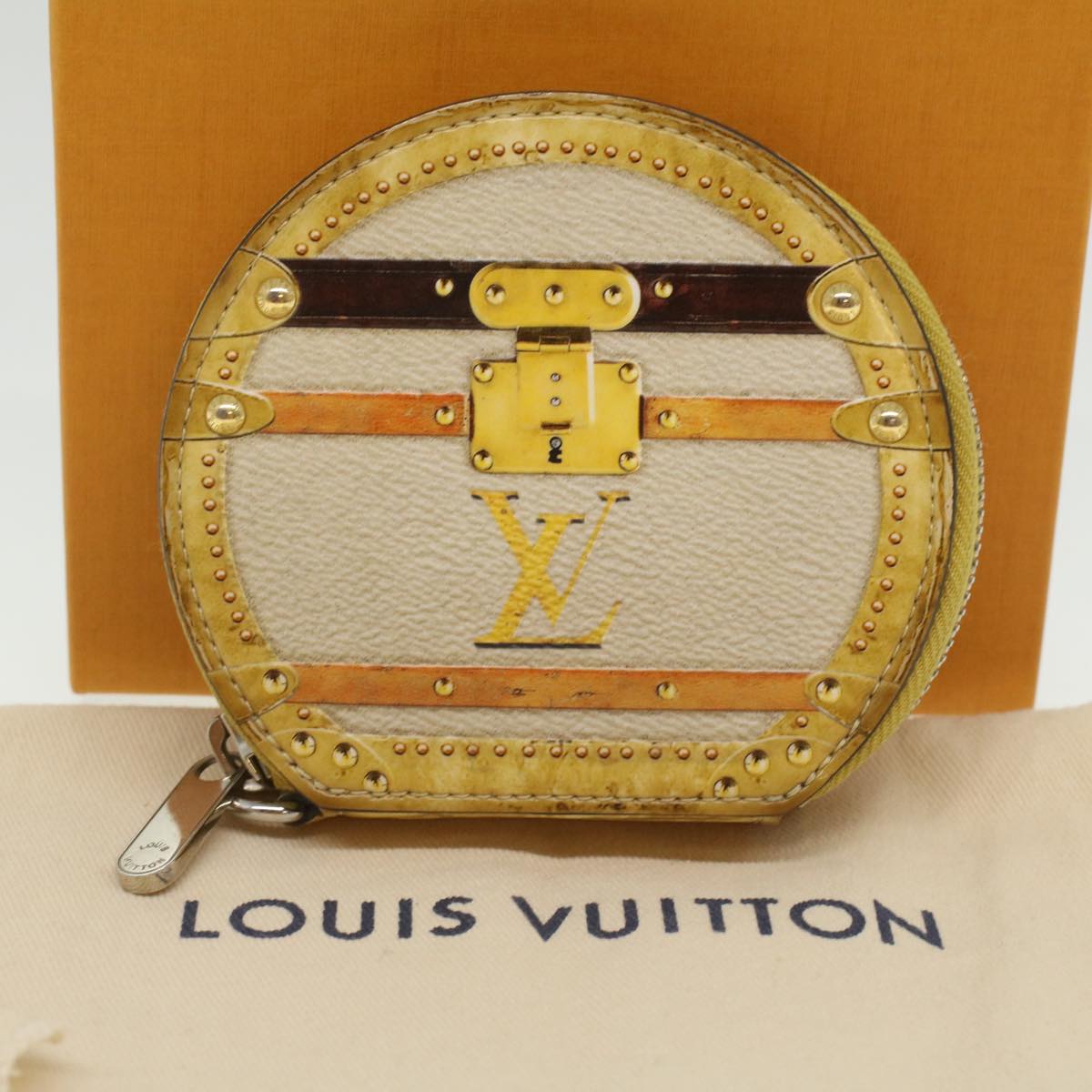 LOUIS VUITTON Transford Monogram Micro Boite Chapo Coin Purse M52747 34111