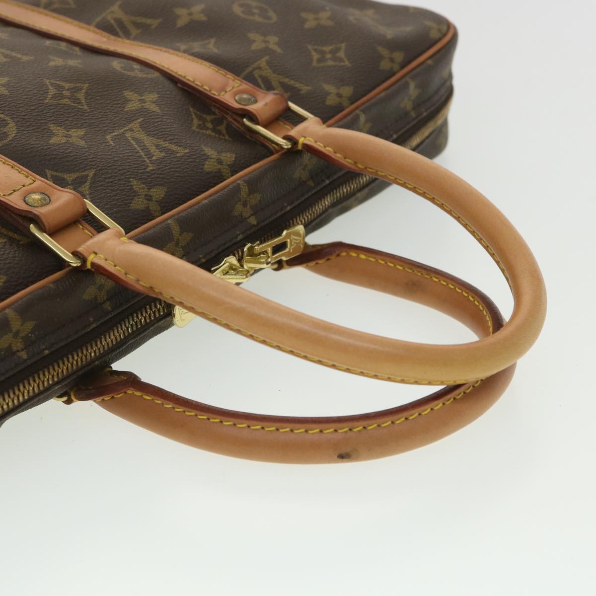 LOUIS VUITTON Monogram Porte Documents Voyage Business Bag M53361 LV 34114