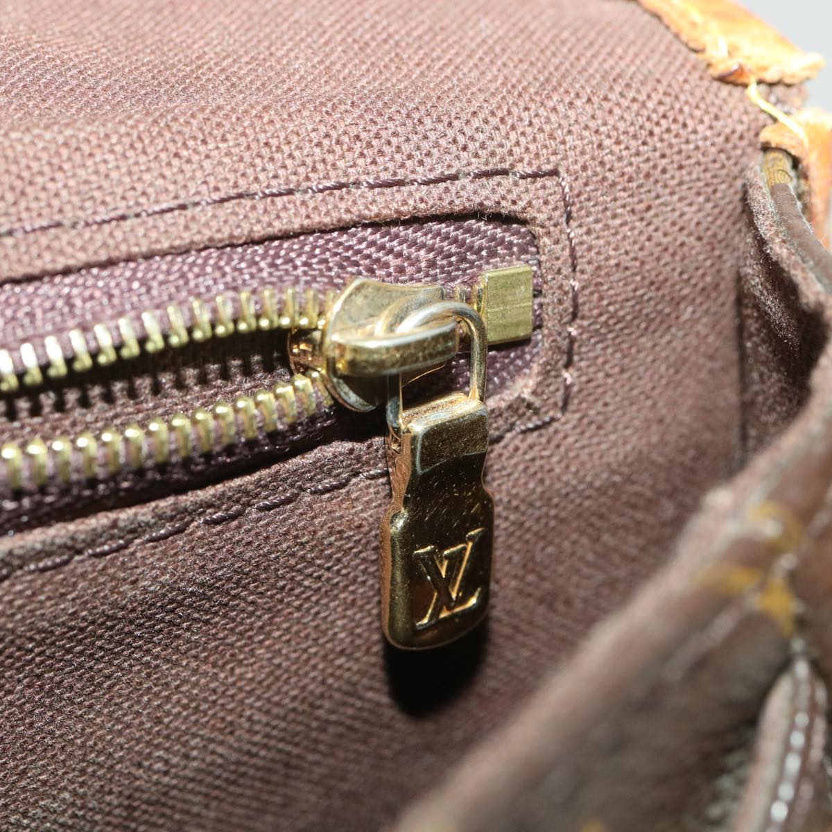 LOUIS VUITTON Monogram Menilmontant PM Shoulder Bag M40474 LV 34123
